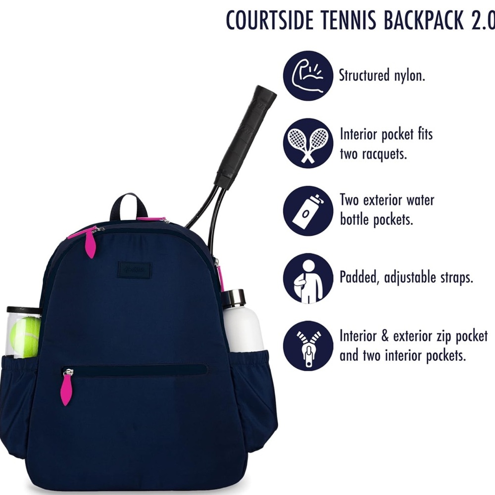Ame and Lulu tennis backpack in EUC.  used three times.  No stains or flaws